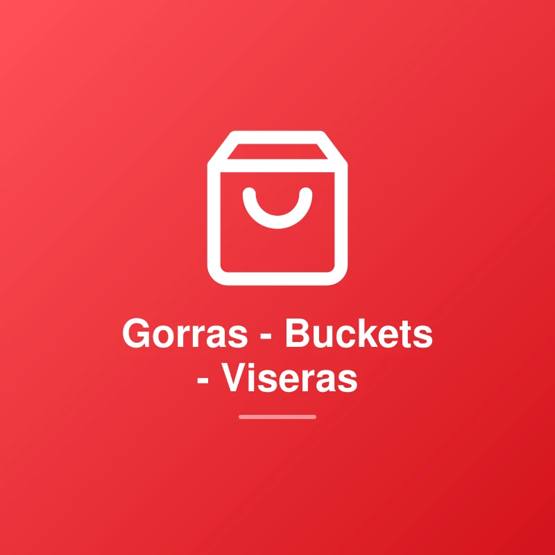 Gorras - Buckets - Viseras