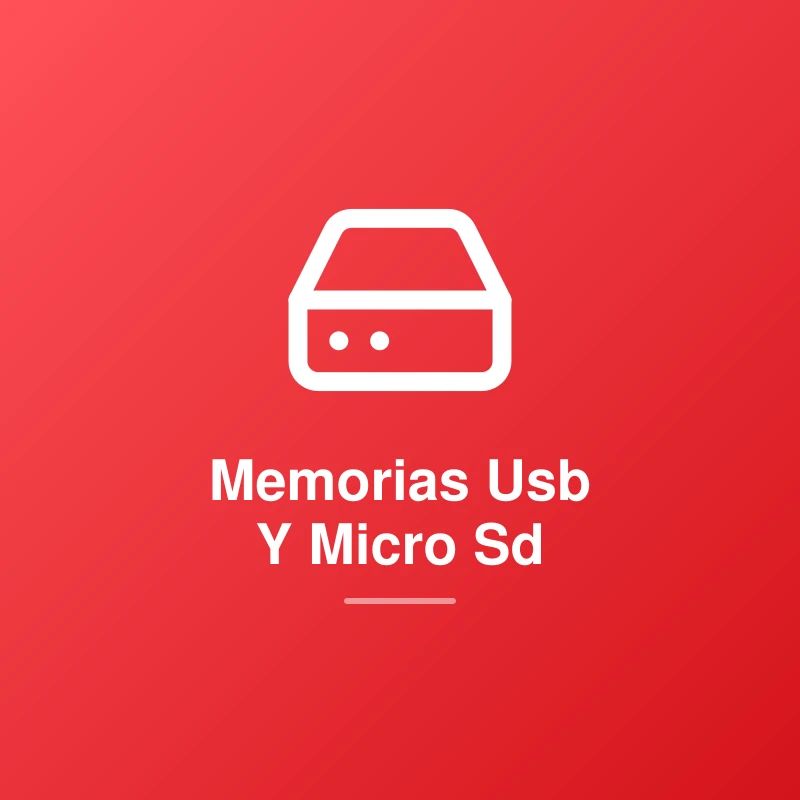 Memorias Usb Y Micro Sd