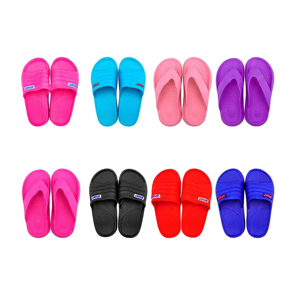 Par de sandalias tipo chancla, variedad de colores, modelos y tallas / sport / b-608-1 / b-804 / 804