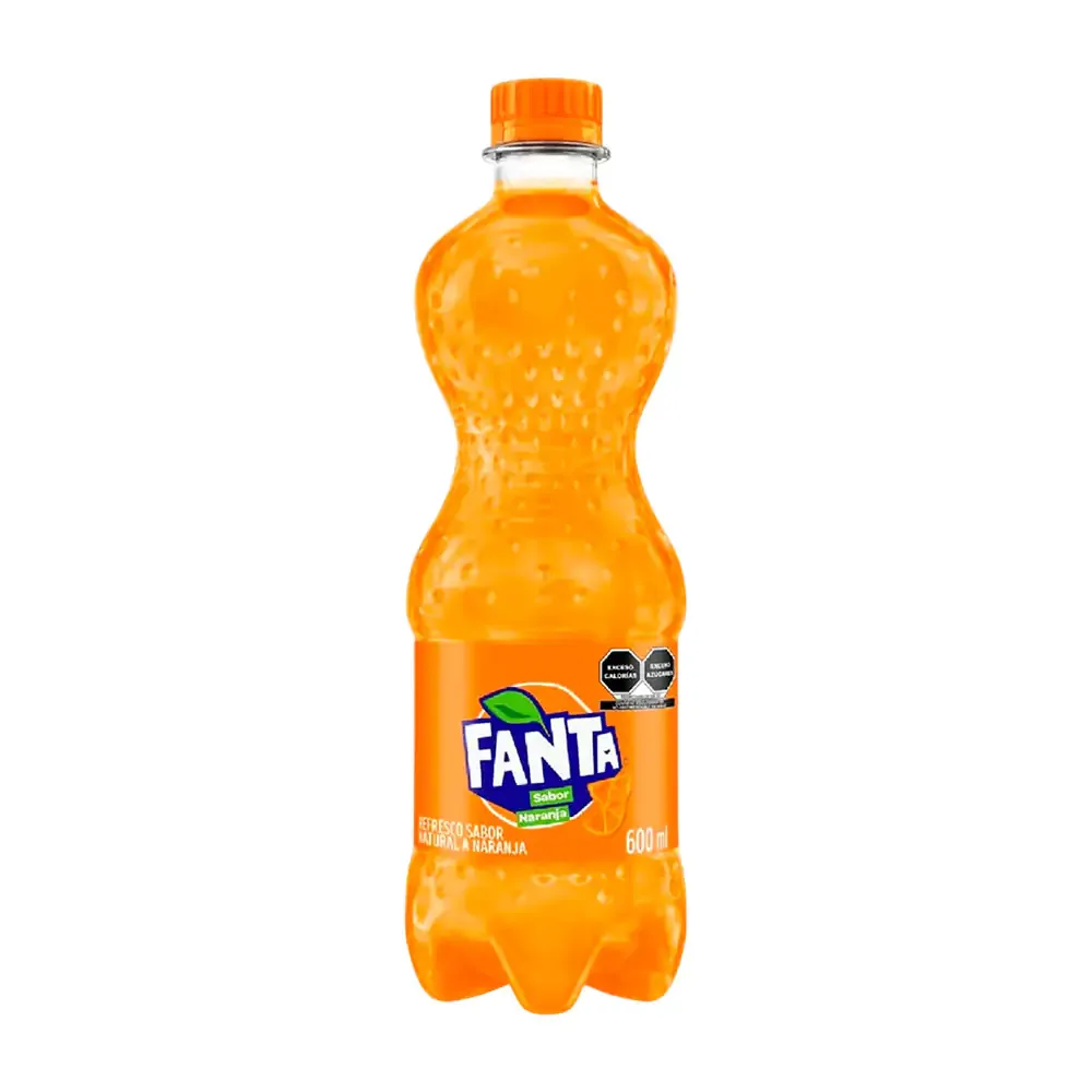 Refresco fanta sabor naranja, 600ml / fanta