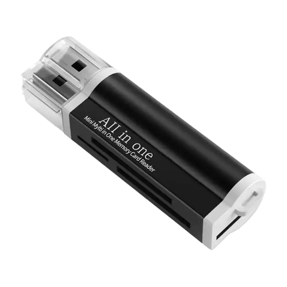 Adaptador 5 en 1 lector de tarjetas all in one con salida usb