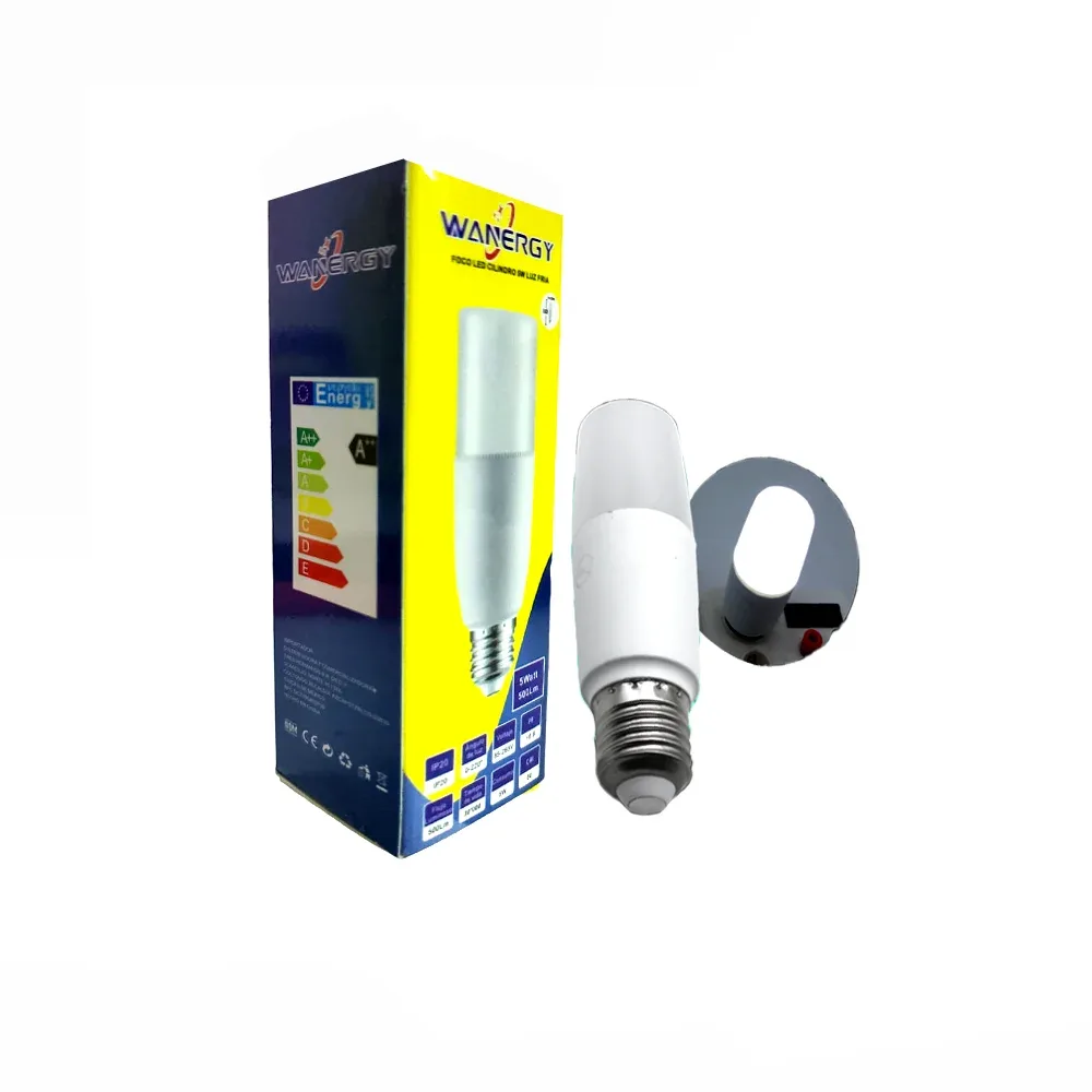 Mini foco led wanergy con forma cilíndrica de 5w, 6500k /66062