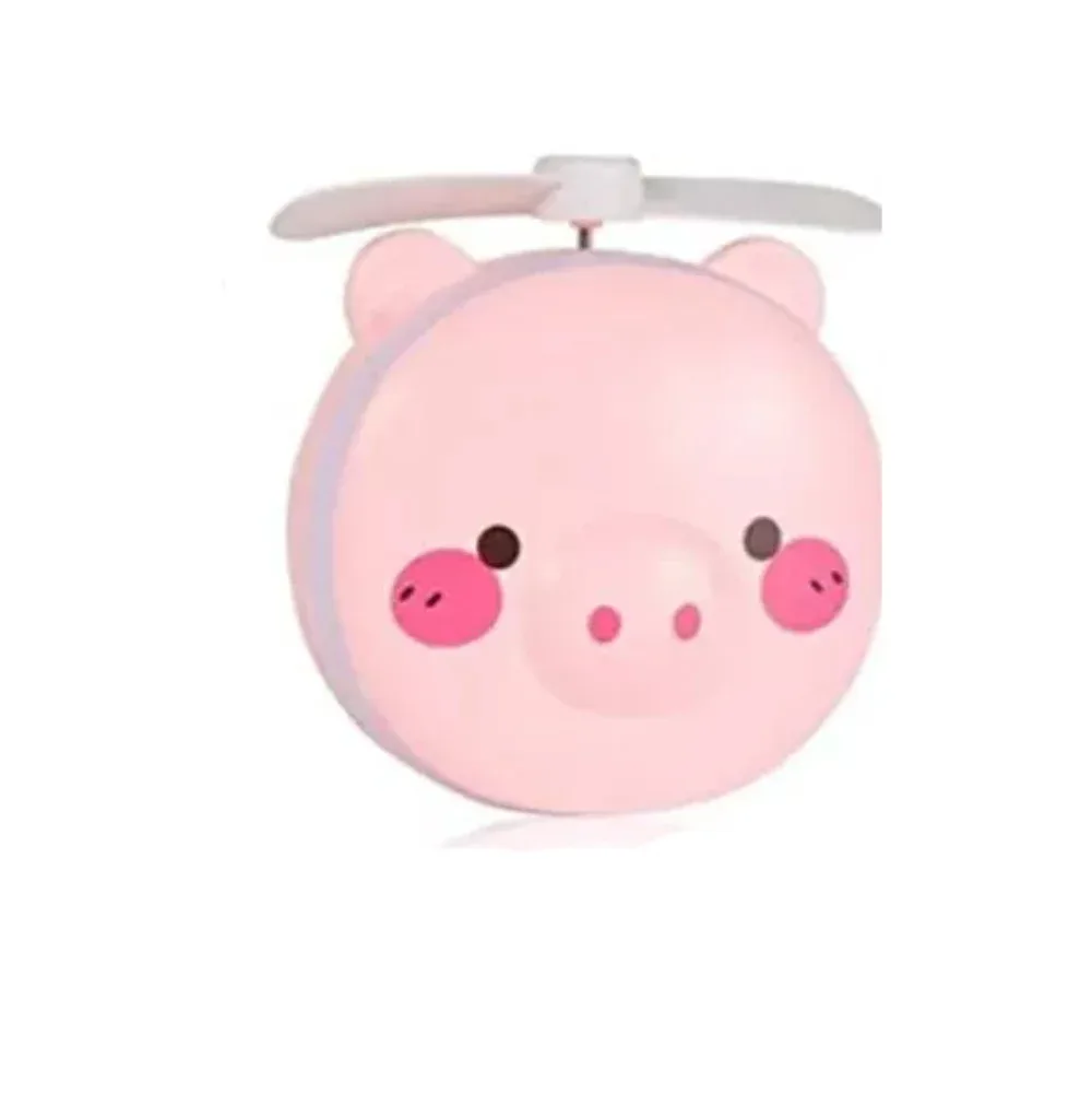 Mini espejo led con ventilador de bolsillo en forma de animal, variedad de modelos / mini fan / mu-lam1045 / fs-0201
