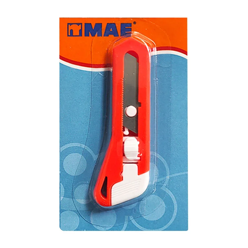 1pza Mini cutter mae con navaja retráctil, variedad de colores / mcp-20bl