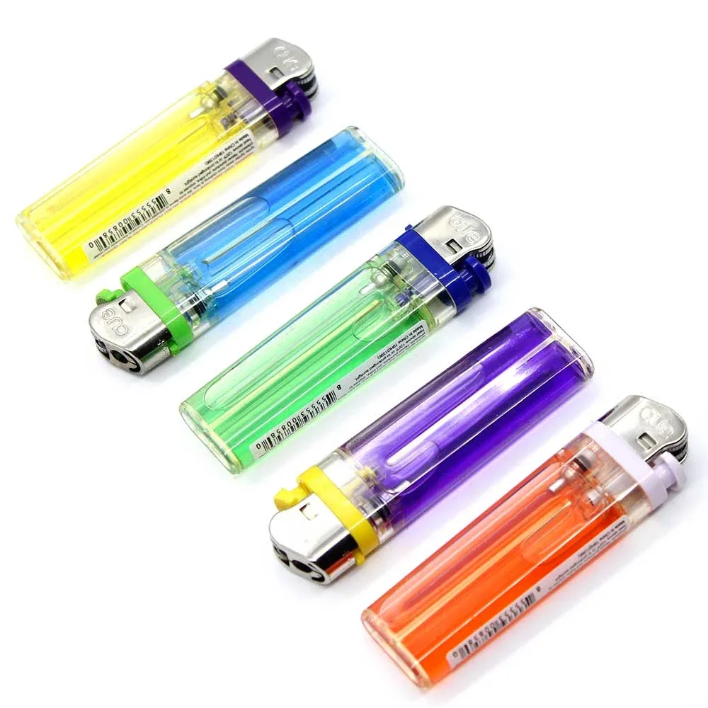 1pza Encendedor cue de gas, variedad de colores / 102i