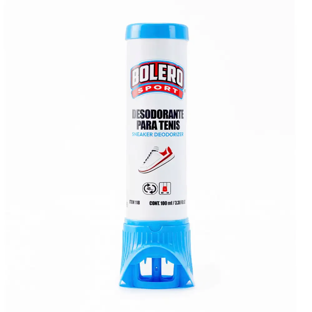 Desodorante bolero en aerosol para calzado 100ml / 118 / b0118