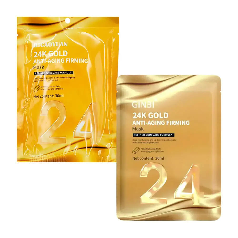 Mascarilla facial ginbi de oro 24k antienvejecimiento, 30ml / lfs0037