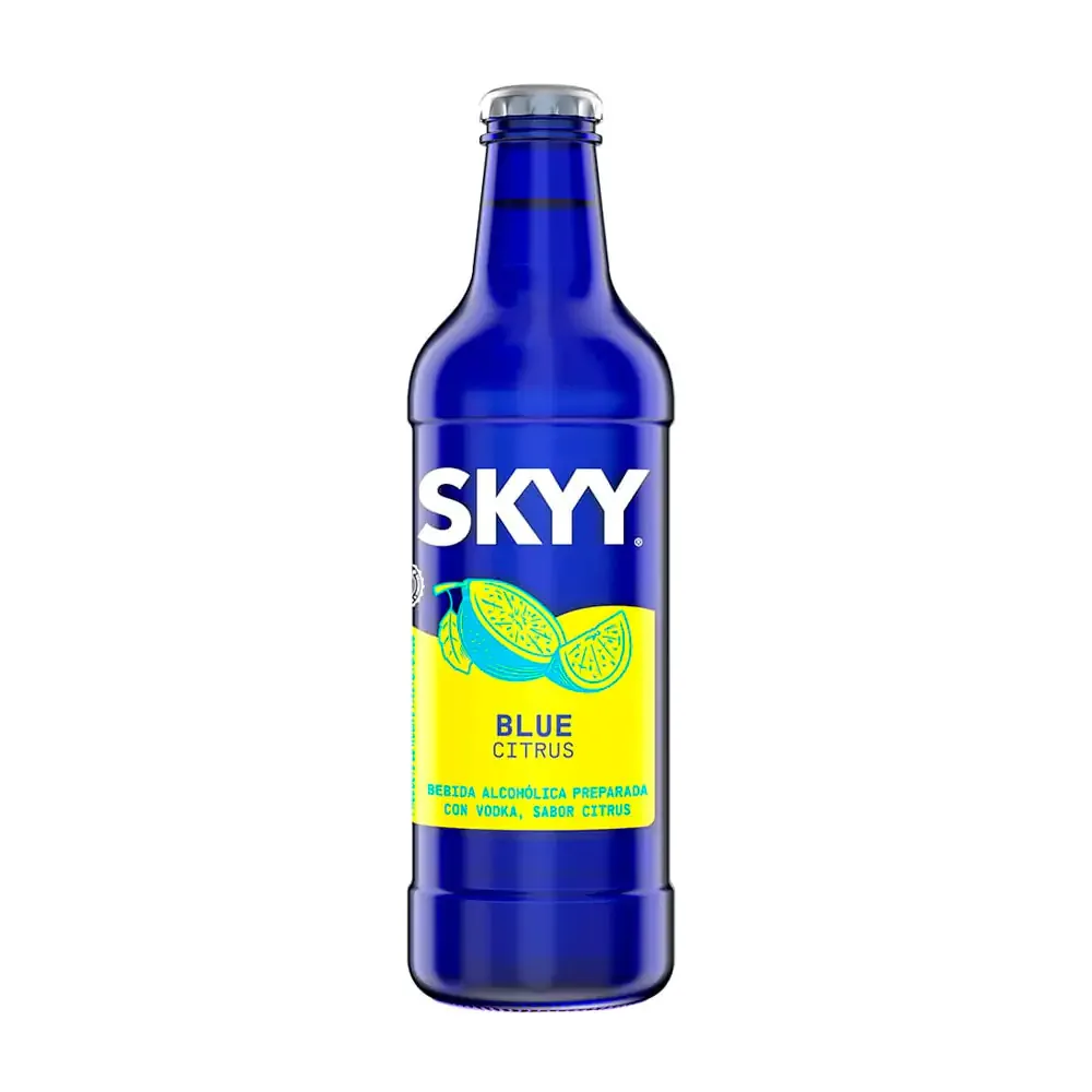 1pza Bebida skyy sabor blue citrus, 275ml