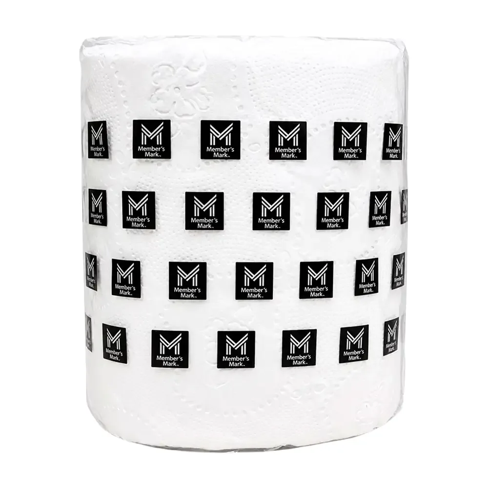 1pza papel higiénico members mark, rollo con 400 hojas dobles / papel.h