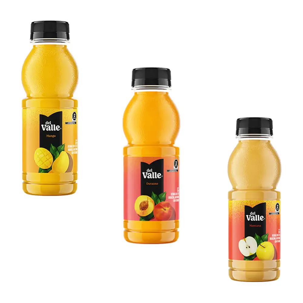 Jugo del valle pet de 237ml, variedad de sabores / valle237