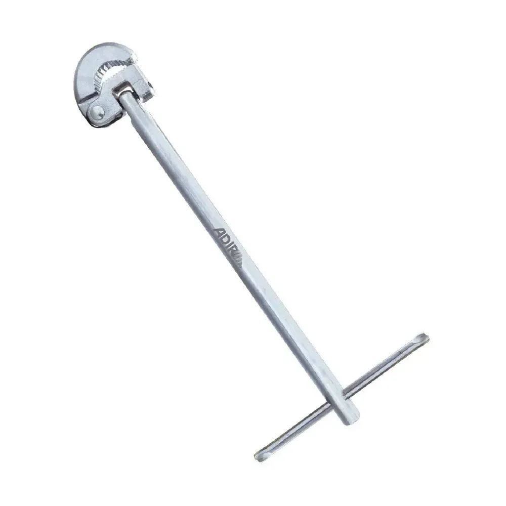 Llave metálica para plomero, de 12 pulgadas con cabeza giratoria / adir aquatic