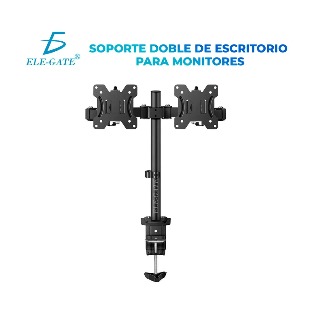 Soporte de mesa para doble monitor de 13 a 27 pulgadas / hold.66