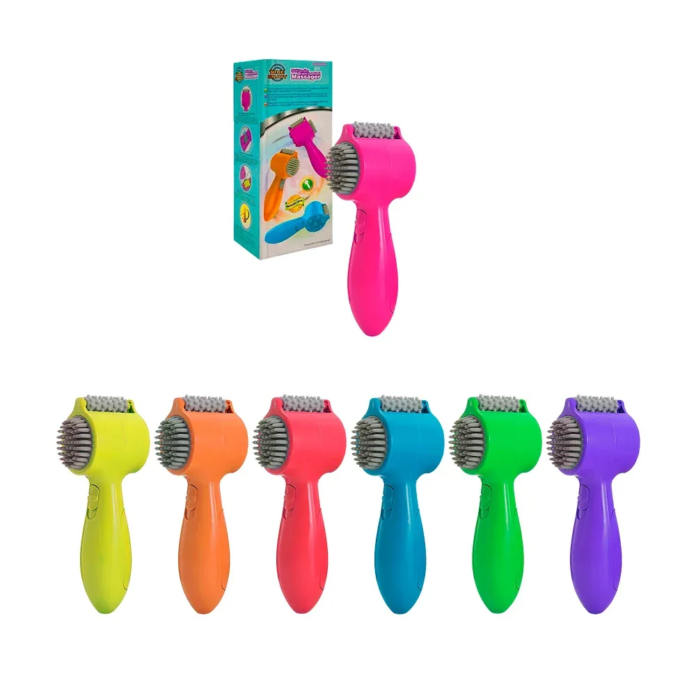 Masajeador eléctrico vibratorio tipo martillo 3 en 1 para hombros, cara y cabeza, variedad de colores / b09