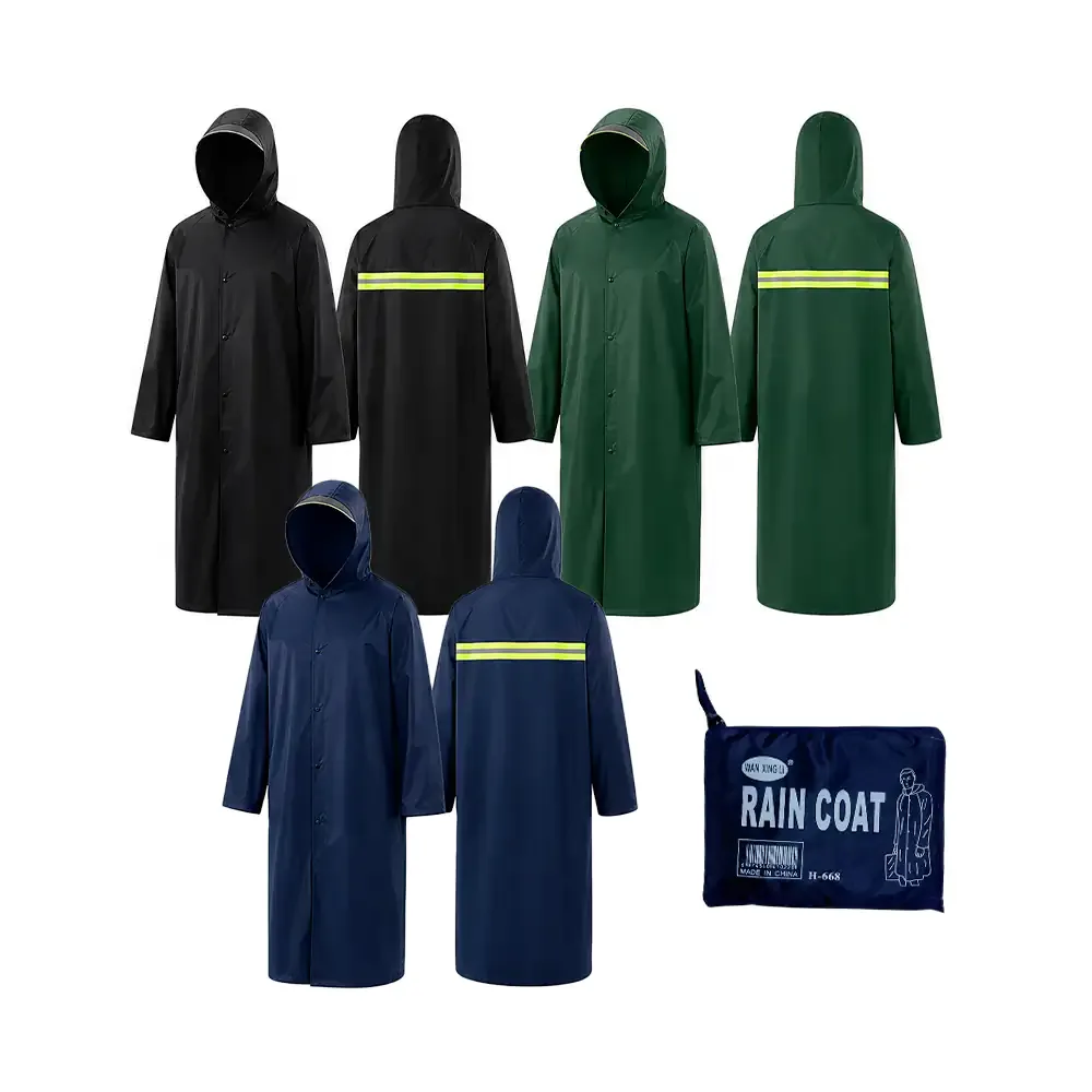 Impermeable tipo poncho en color y diseño liso + visera , variedad de colores