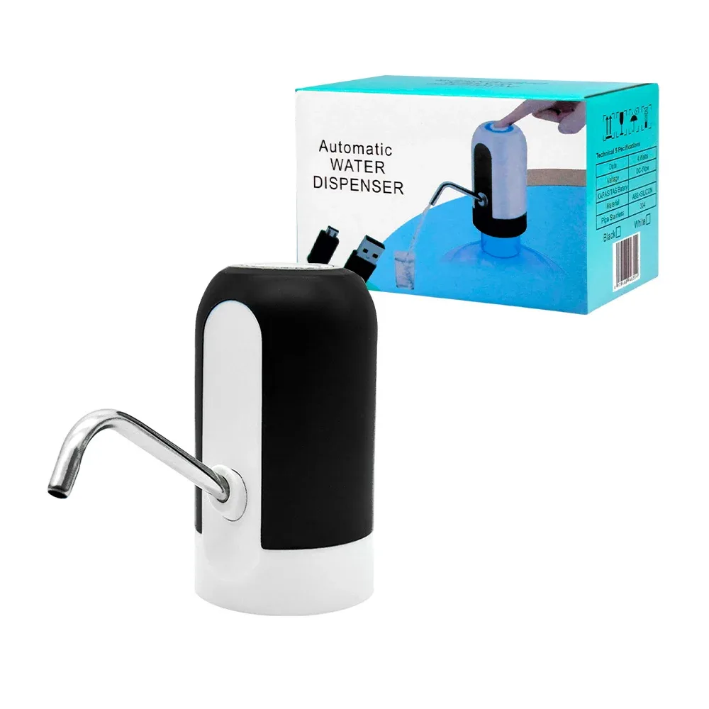 Despachador dispensador eléctrico recargable para agua / automatic water dispenser / q-z168 / csq-19 / 0008 / 80457 / bpa2017 / da02 / csq01 / lu4473 / yl-01