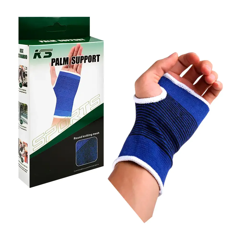 Soporte ortopedico para muñeca y palma con ajuste en el pulgar, tela elástica y ajustable / ks-93