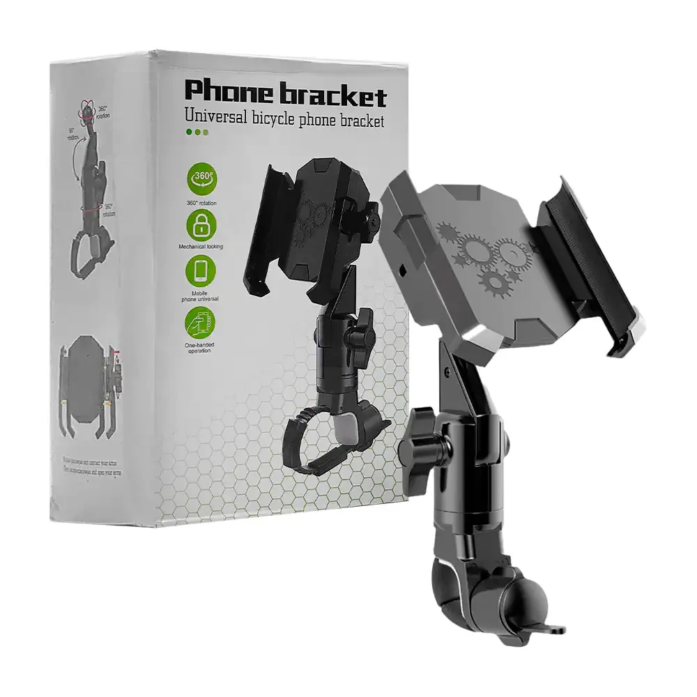Soporte de celular ajustable para bicicleta, variedad de colores