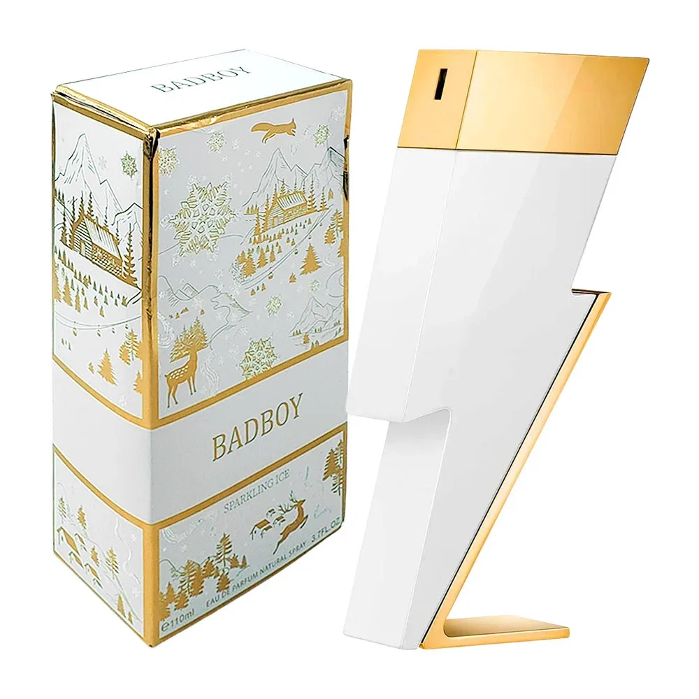 Perfume badboy sparkling ice, fragancia para caballero en spray, 110ml / j8017-1