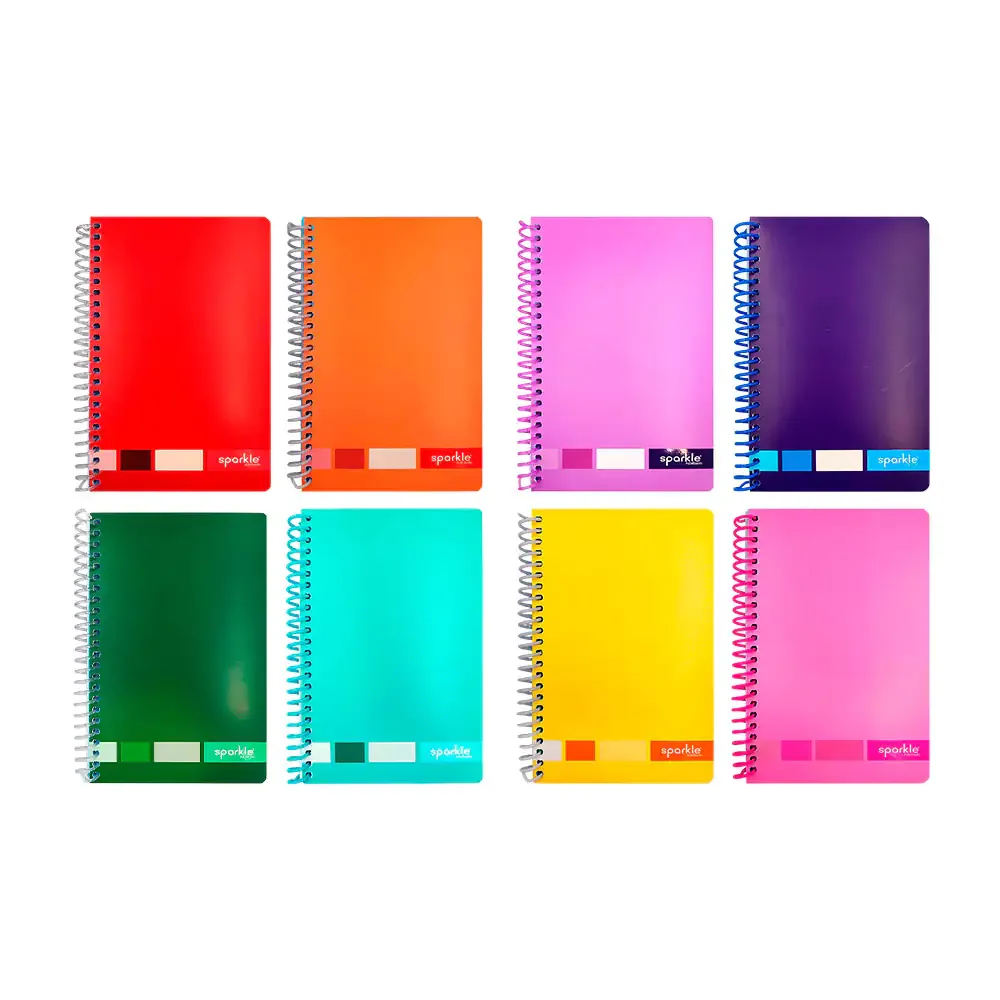 Libreta sparkle mediana 70 hojas, para niña, variedad de diseños -lff70hc-p