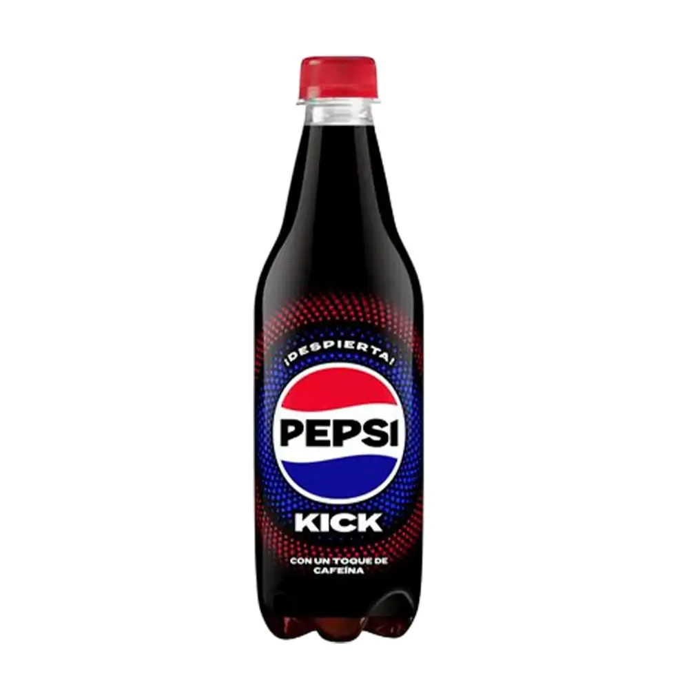 1pza refresco pepsi kick con un toque de cafeína, 500ml / kick