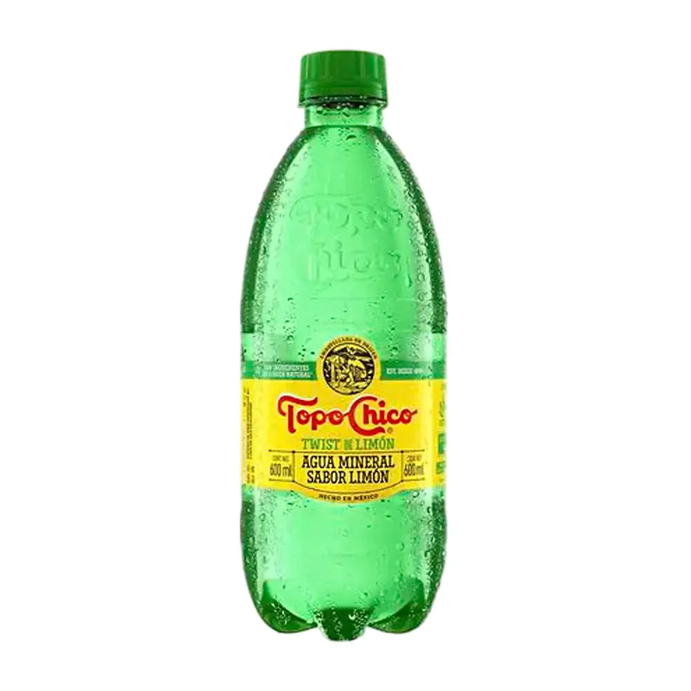 Agua mineral topochico twist limón, 600ml / twist