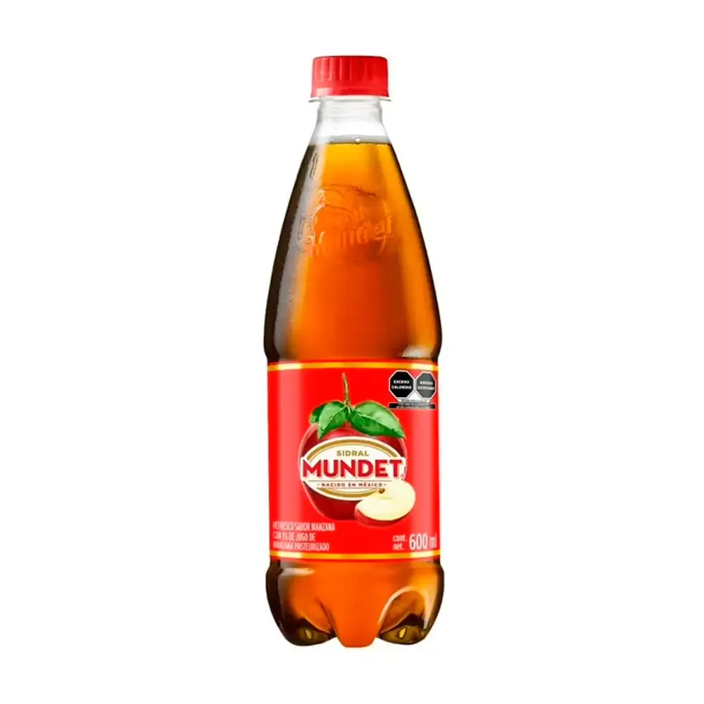 Sidral mundet sabor manzana, 600ml / 339983