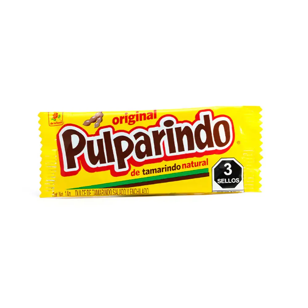 1pza pulparindo original dulce de tamarindo salado y enchilado 14g / 066660