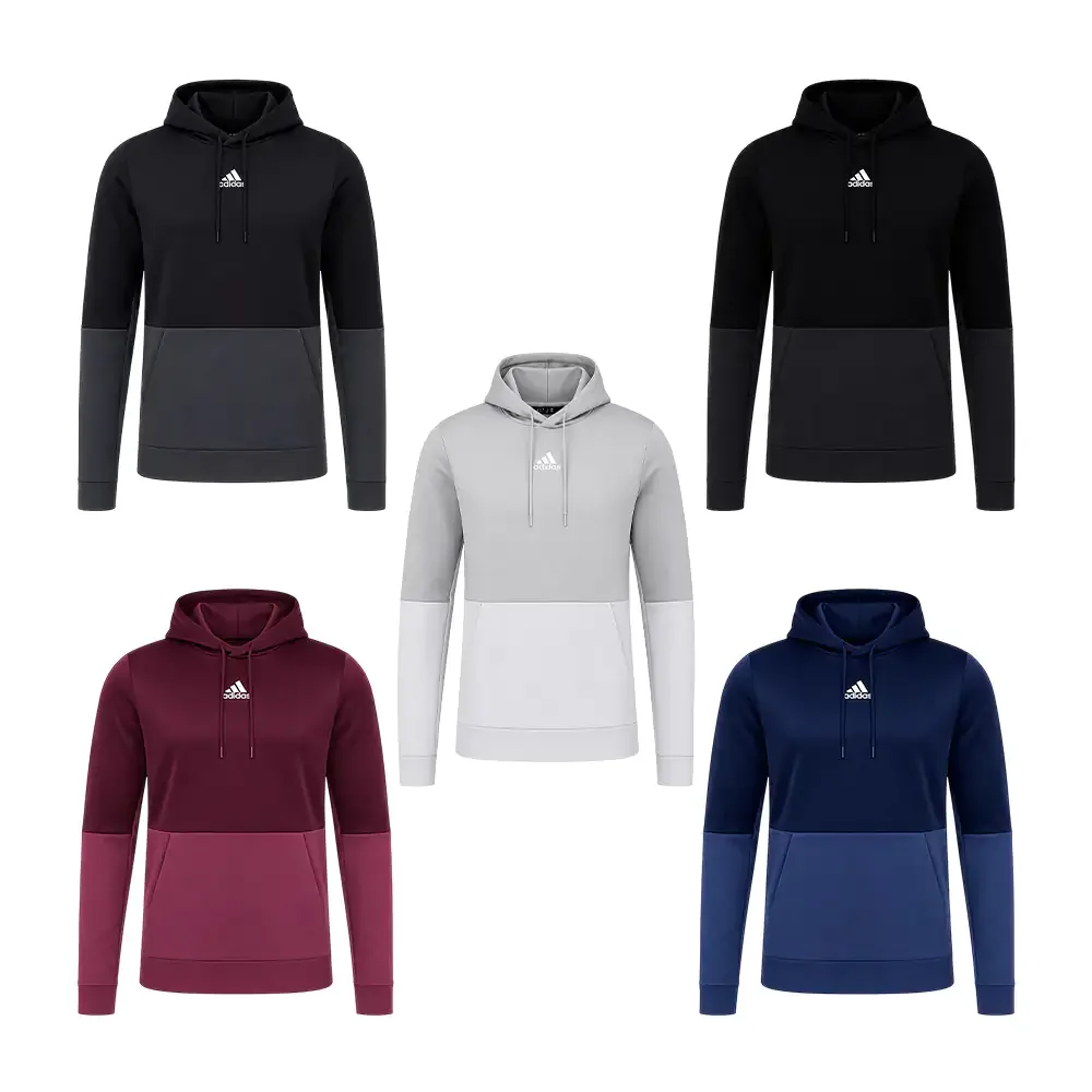 Sudadera original adidas con gorro y estampado, variedad de colores y tallas