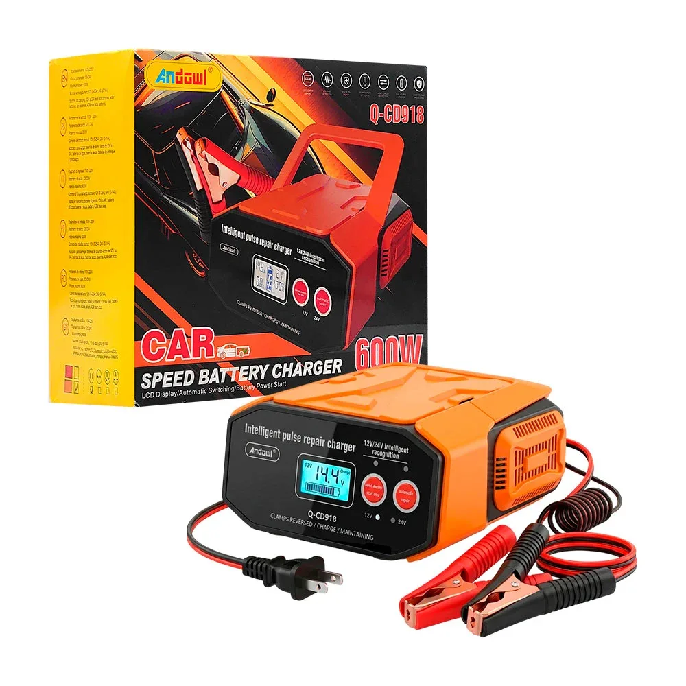 Cargador de alta velocidad para batería carro / automóvil andowl de 600w