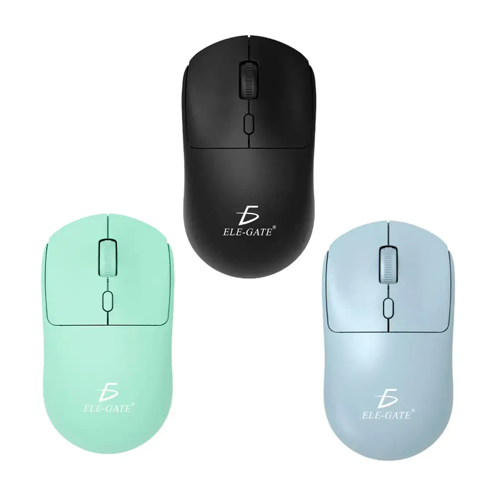Mouse inalámbrico con conexión dual, diseño ergonómico y silencioso / wxmo.sj19
