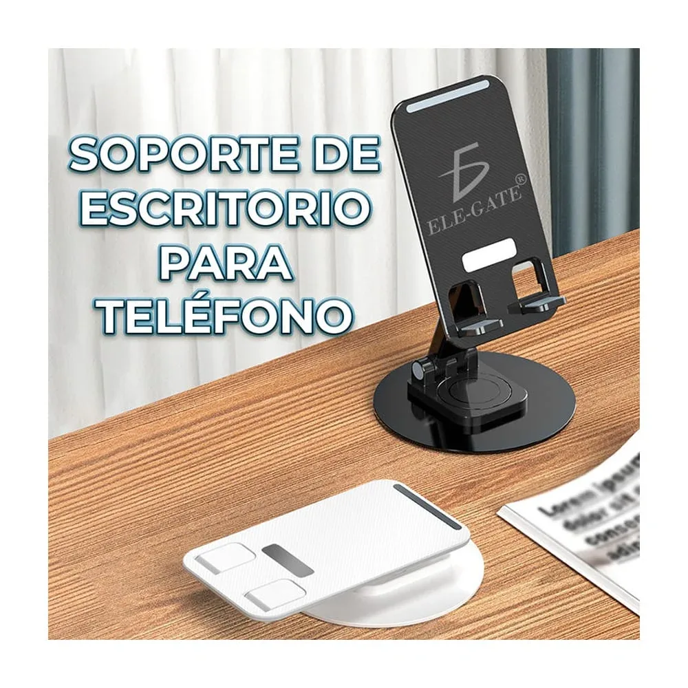 Soporte de celular o tableta ajustable compatible con dispositivos inteligentes y protección anticaídas / hold.88