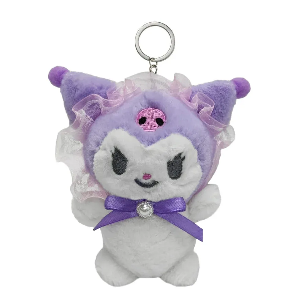 Llavero de peluche con diseño de kuromi, variedad de colores / j66