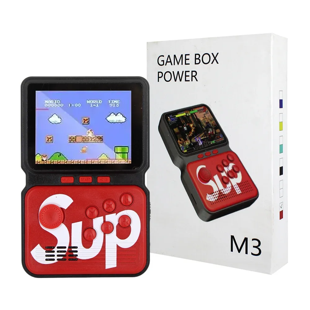 Mini consola portátil game box power m3 de 3 pulgadas + 899 juegos / xyj-m3