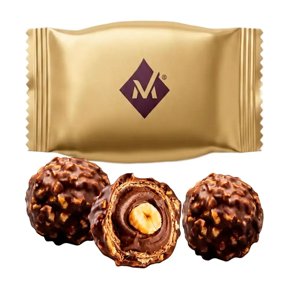 1pza chocolate español, galleta cubierta de avellana, relleno de cocoa y avellana, 13.5g / 003538