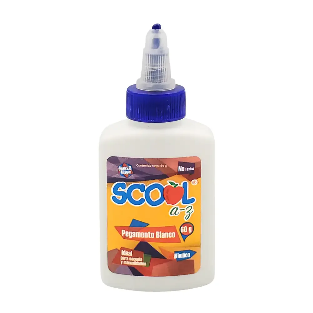 Pegamento resistol líquido blanco scool de 60g