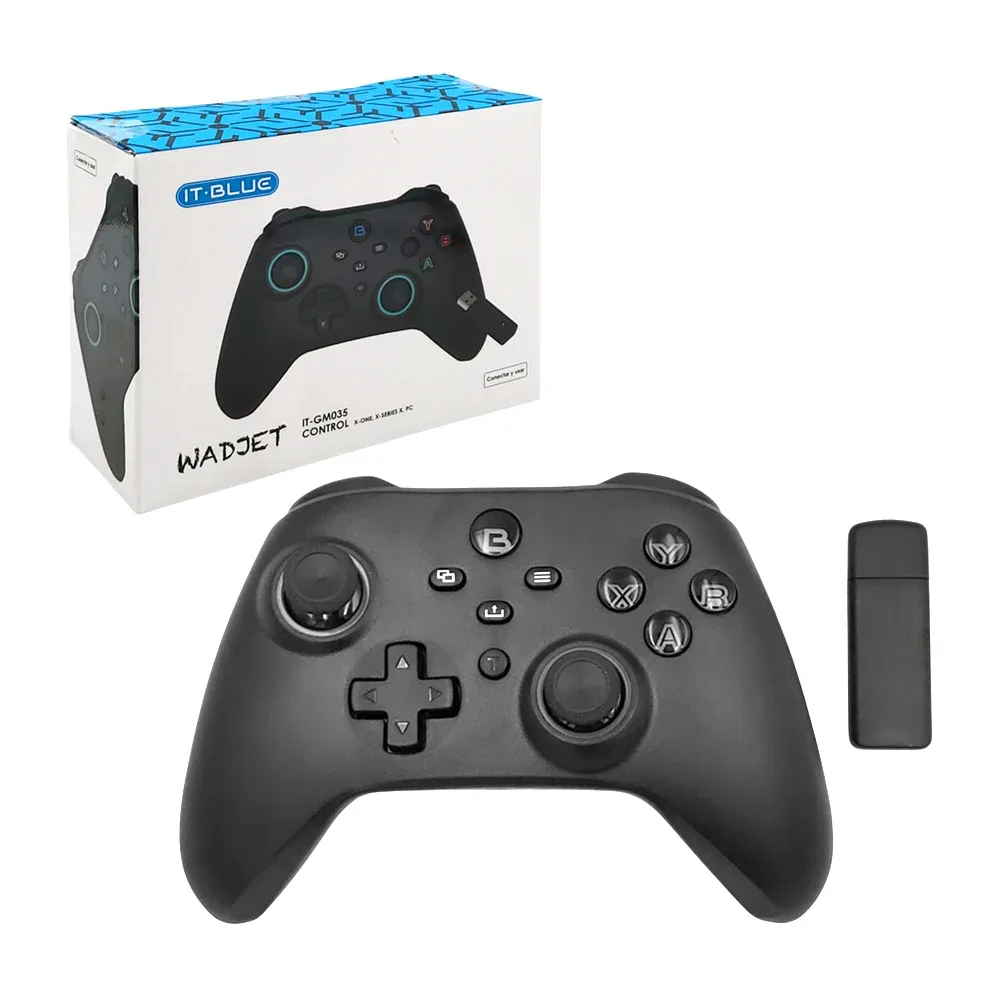 Control inalámbrico gamer para xbox y/o pc con iluminación rgb