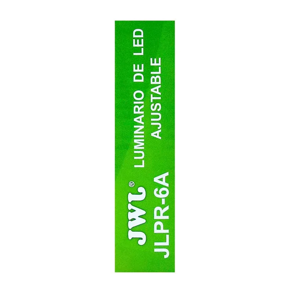 Plafón led 6w redondo ajustable de luz cálida jlpr-6ac jwj