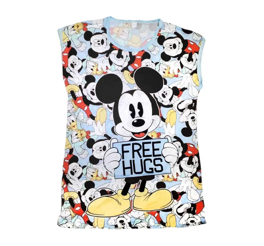 Bata pijama para adulto con diseño de mickey mouse / lu5122