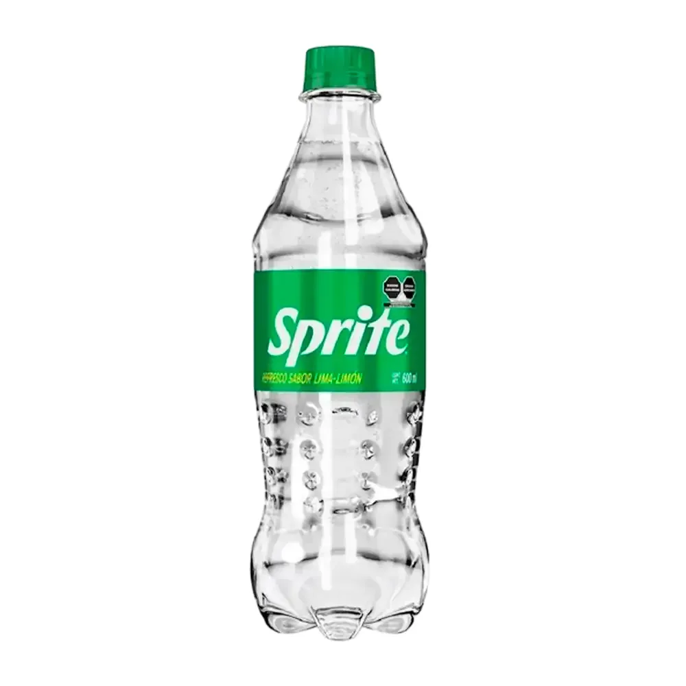 Refresco sprite lima limón, 600ml / sprite