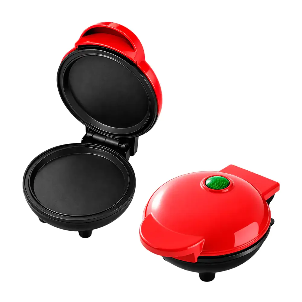 Máquina compacta para hacer hot cakes, calentamiento doble y rápido / hog.wzyj124.c