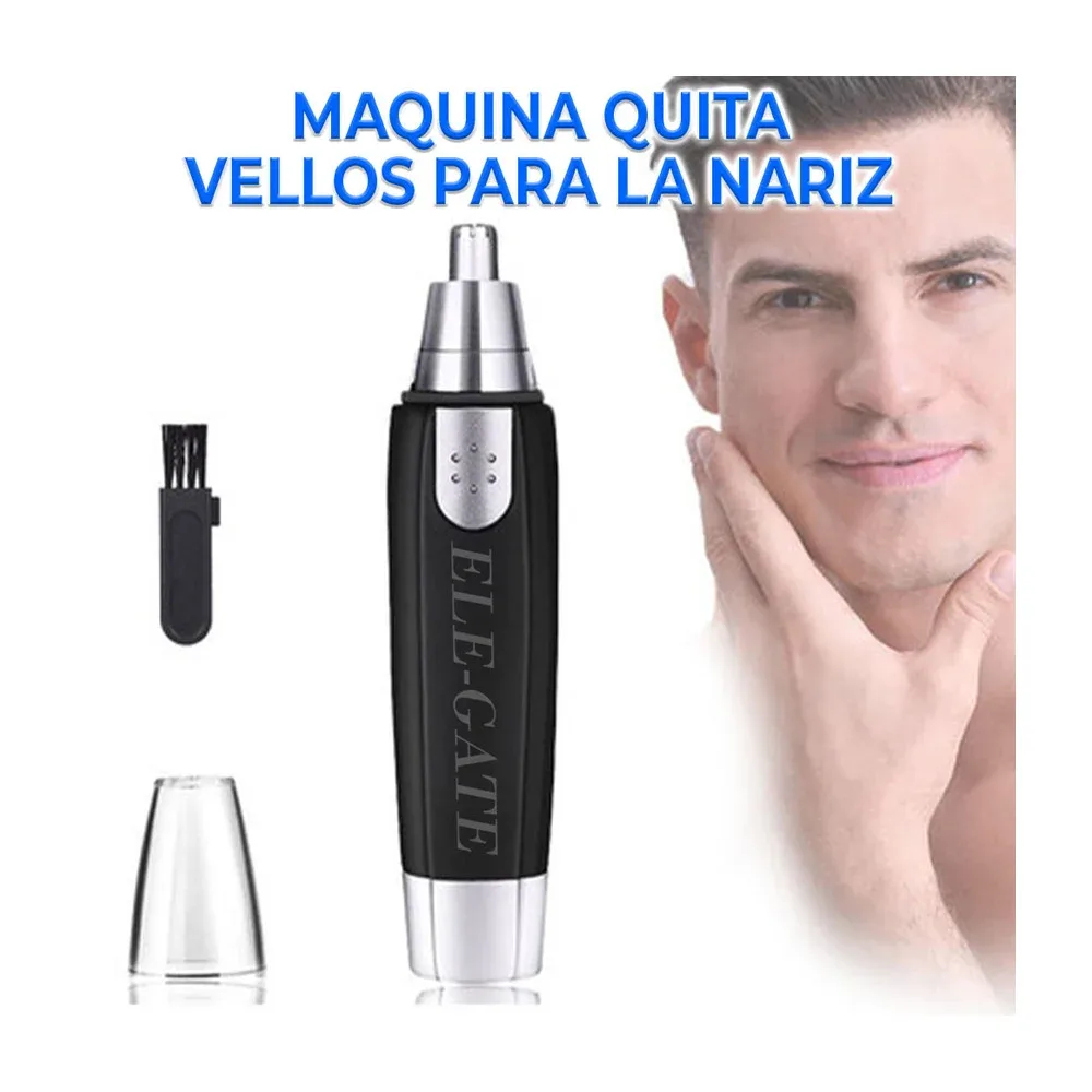 Cortadora resistente y precisa para vello nasal y de orejas con cuchillas de acero inoxidable / av.sz.hog.223