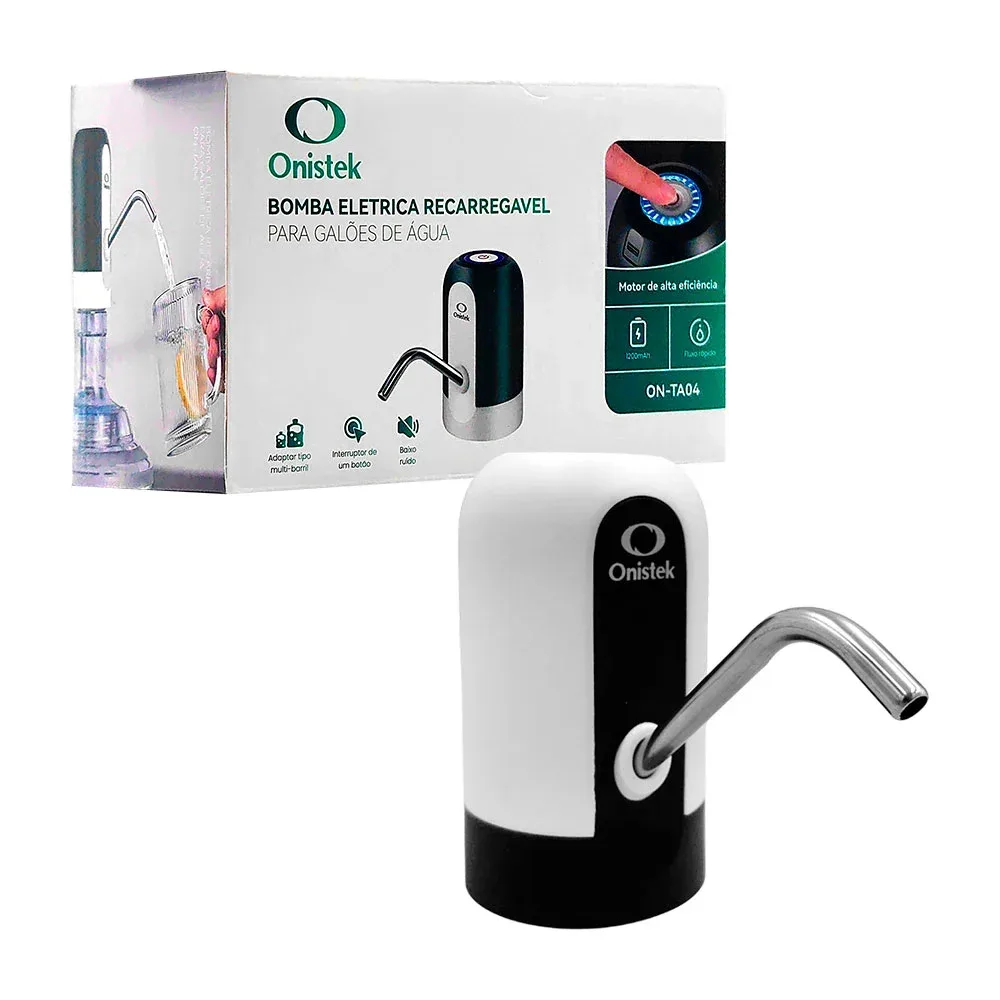 Dispensador automático para agua onistek recargable, variedad de colores