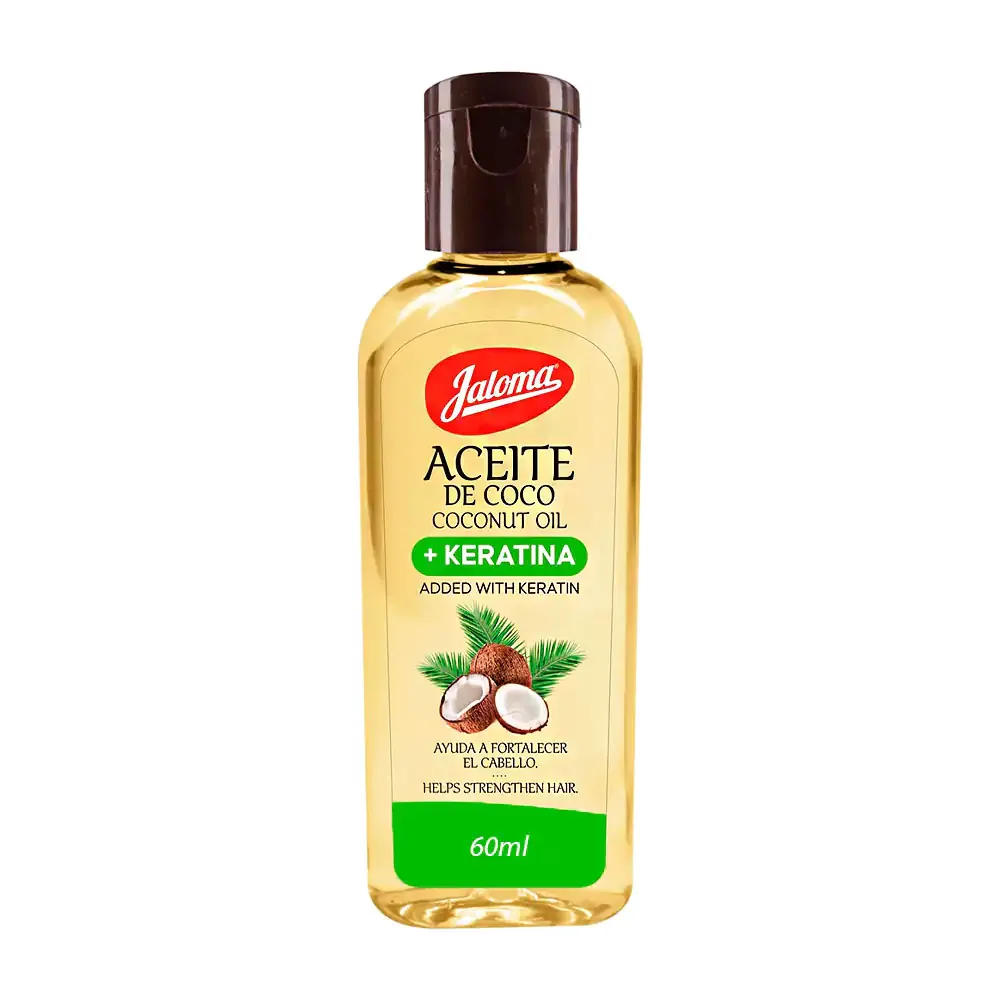1pza Aceite jaloma de coco con keratina, 60ml / 031571