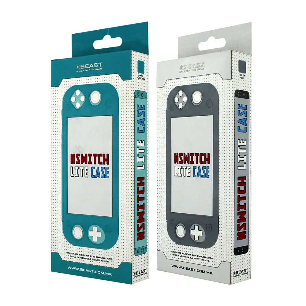 Funda protectora beast para nintendo switch lite, variedad de colores / nswitch lite case