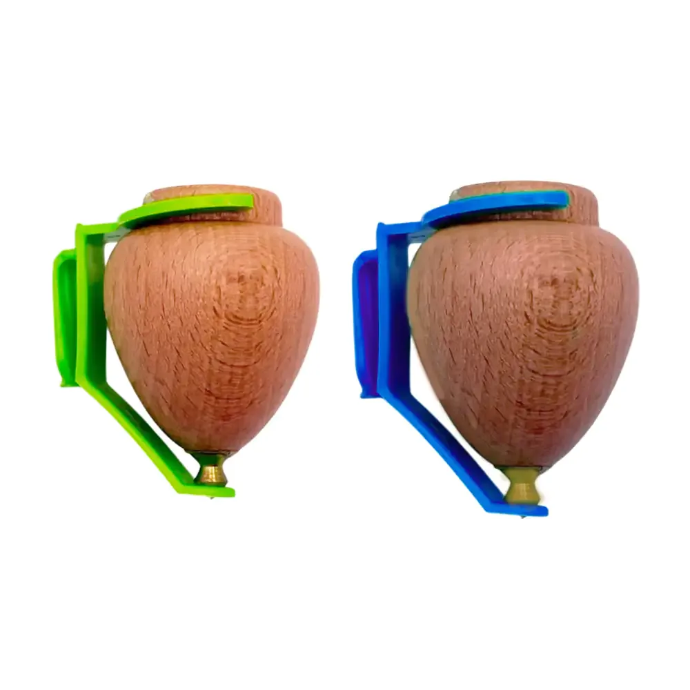 1pza Trompo cuper modelo retro rey cuper de madera