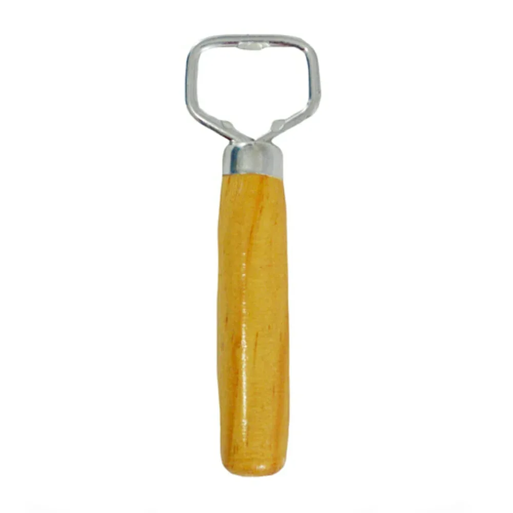 Destapador simple valery con mango de madera / val044