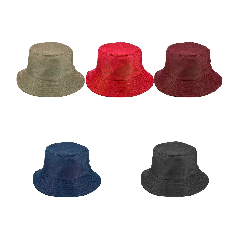 Gorro sombrero bucket hat tipo pescador unisex liso kndit caps, variedad de colores