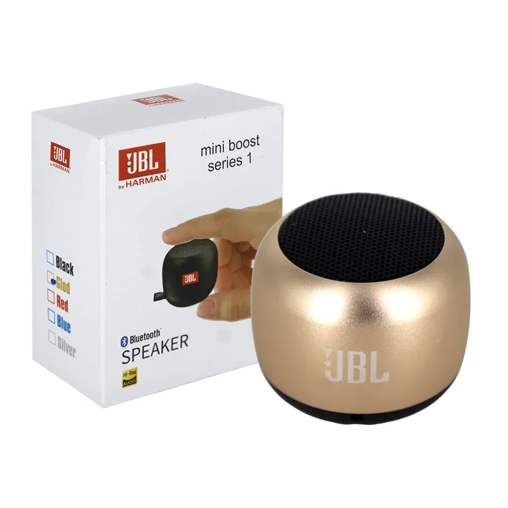 Mini bocina bluetooth portátil con entrada para sd, variedad de colores / mini boost series 1 / jb-8818