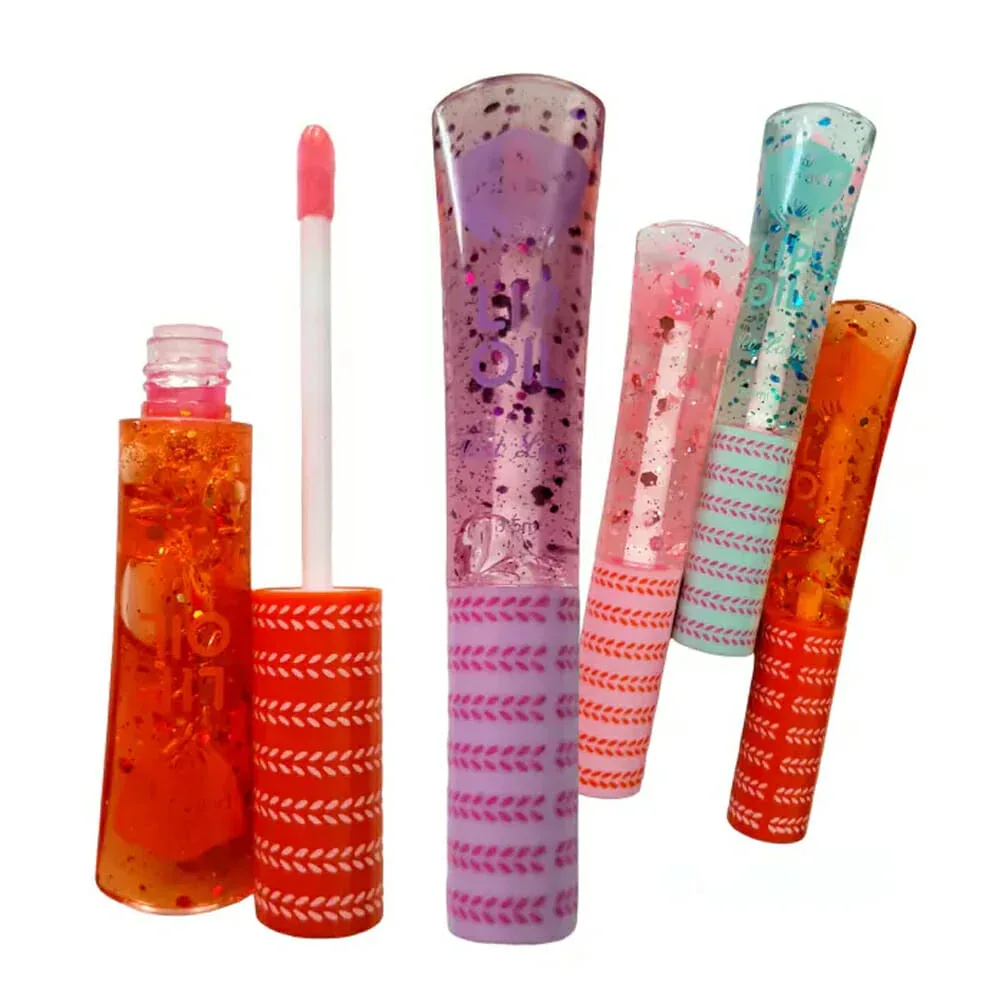 1pza Brillo labial lip oil pola aylr con aroma 8.5ml, variedad de colores / wet look