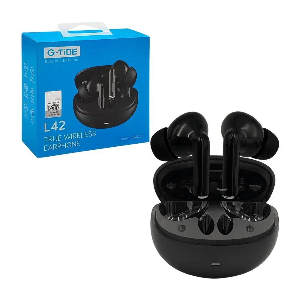 Audifonos inalambricos bluetooth g-tide con estuche de carga / l42